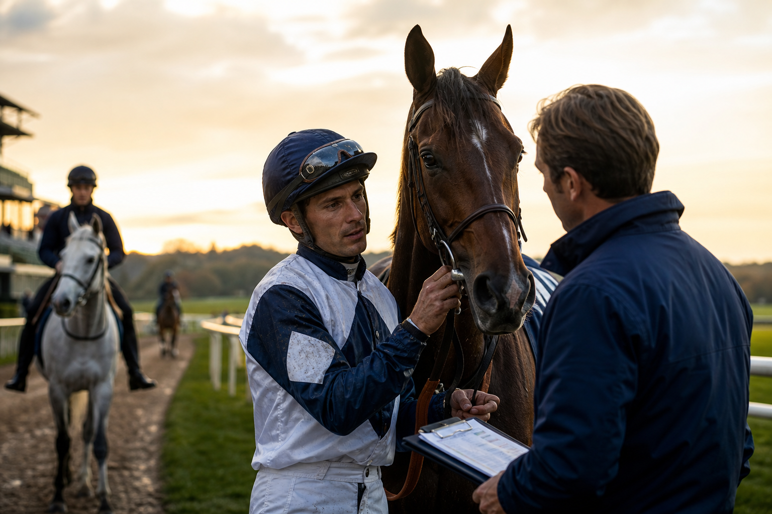 Illustration éditoriale — Association cheval-jockey : pourquoi certains duos fonctionnent-ils mieux ?