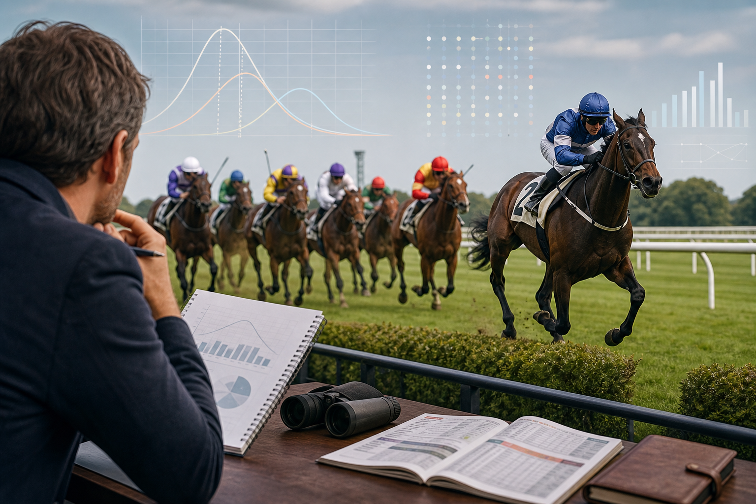 Illustration éditoriale — Faut-il se fier aux favoris dans les courses hippiques ?