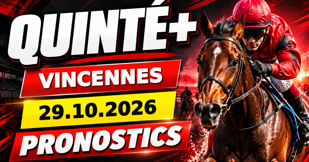 Trotteurs à Vincennes pour le Quinté du 29 octobre 2026, Prix des Cévennes